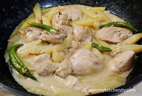 ginataang manok ingredients|Ginataang Manok Recipe .